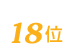 『ばくだん焼き本舗』は18位